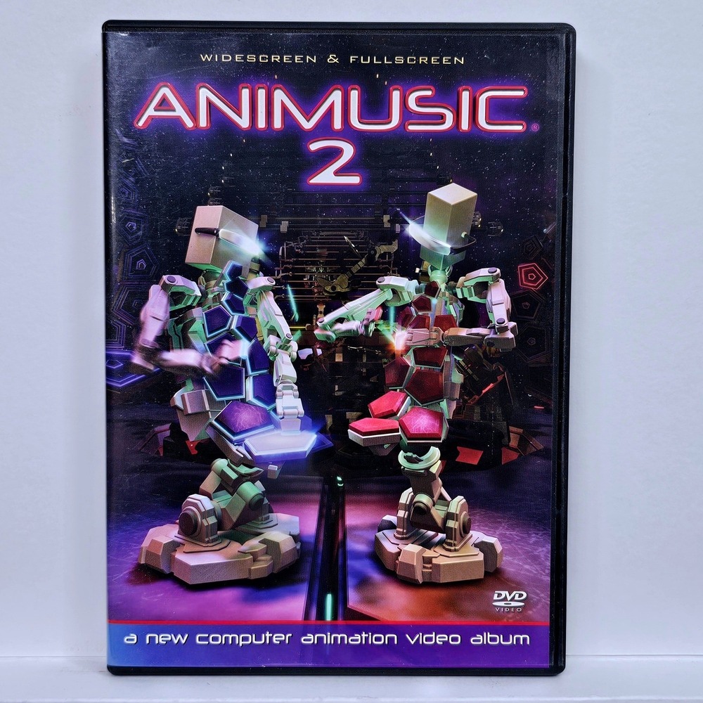 Animusic 2 Computer Animation DVD Video Album Widescreen Fullscreen 2005 NR NTSC